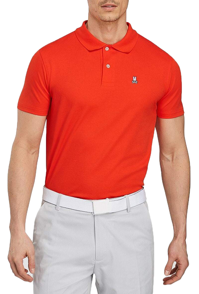 psycho bunny polo red