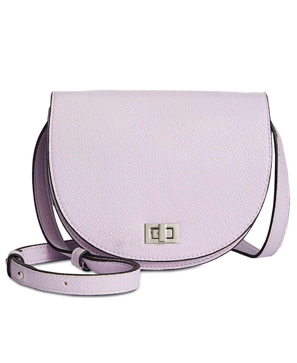 lavender shoulder bag