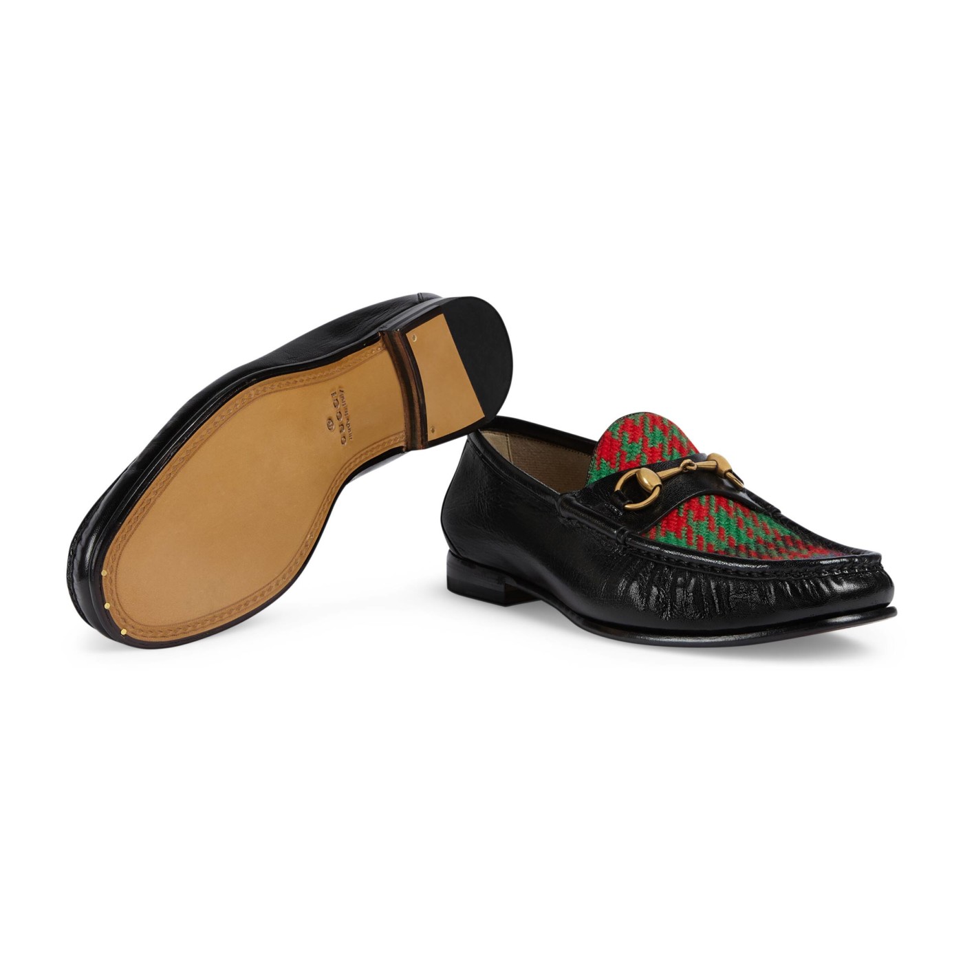 gucci mens leather loafers