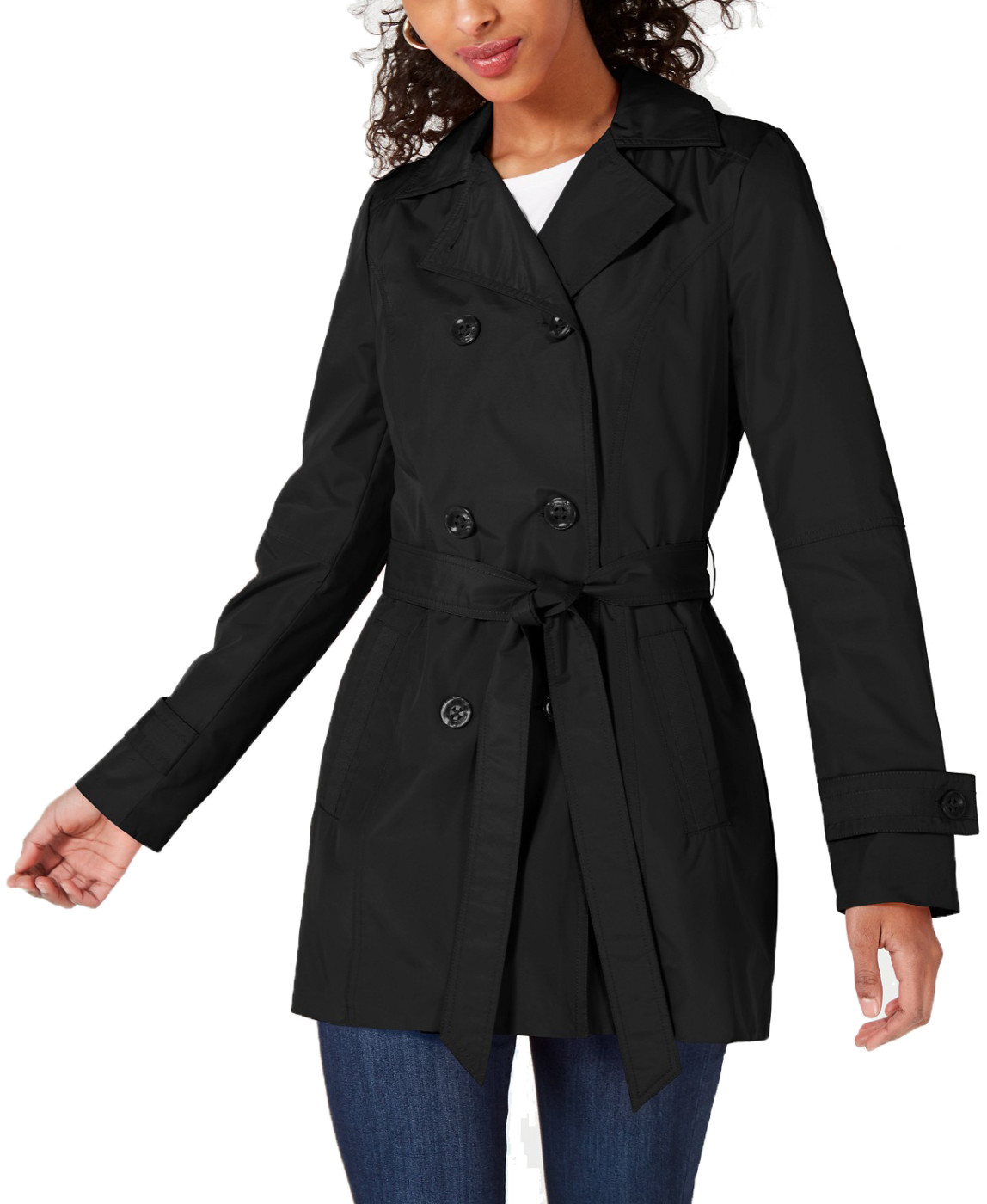 Celebrity Pink Women's Hooded Trench Coat