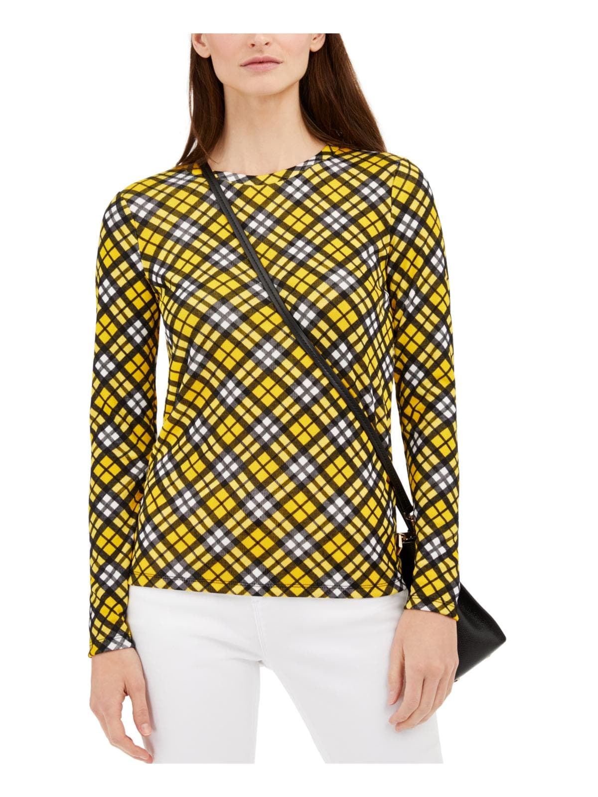michael kors yellow top