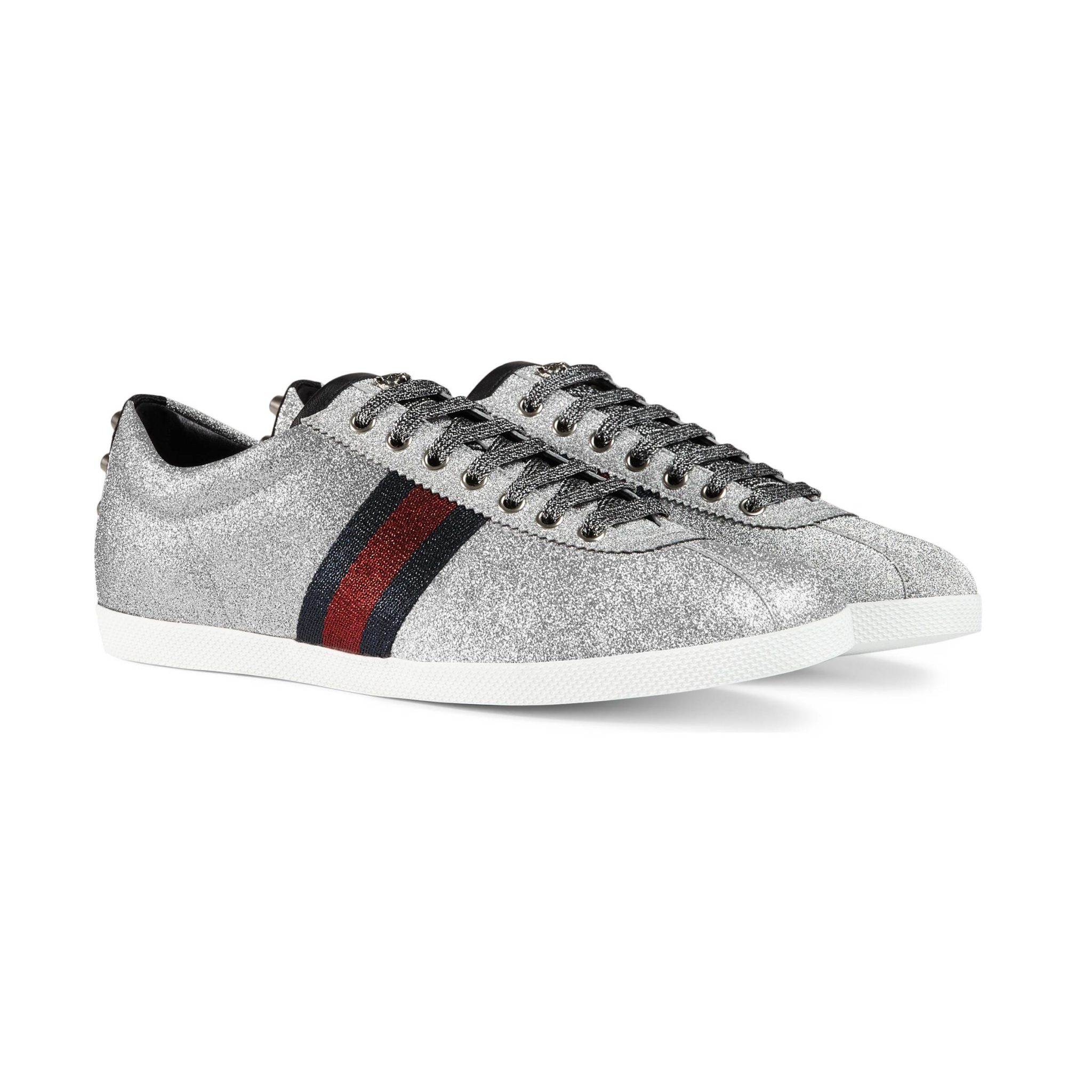 gucci glitter sneakers